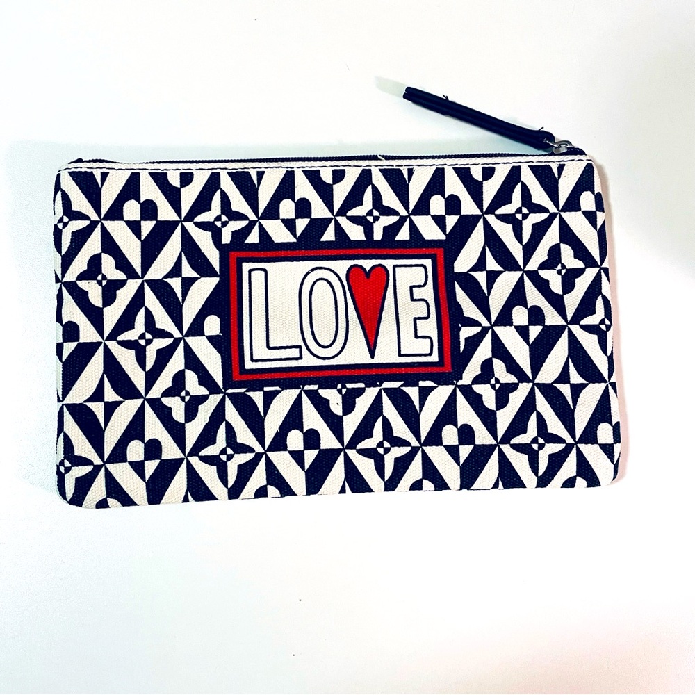 NWOT Brighton canvas zipper Pouch
